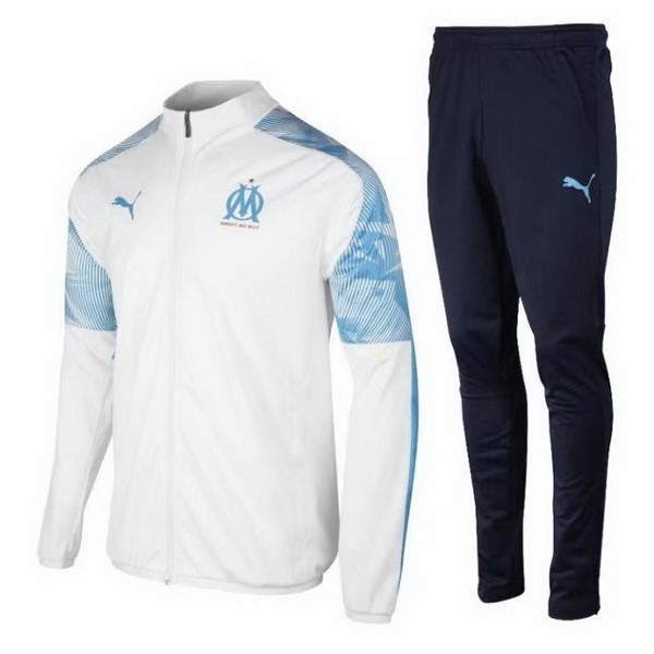 Survetement Football Marseille 2019-20 Blanc